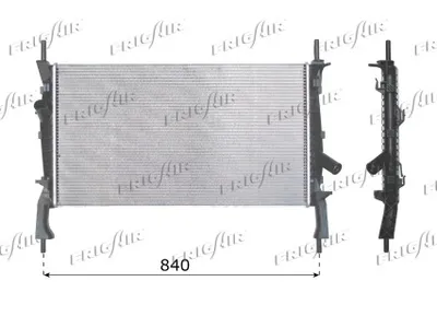 Radiateur, refroidissement du moteur Ford TRANSIT Bus · Ford TRANSIT Van · Ford TRANSIT Platform/Chassis