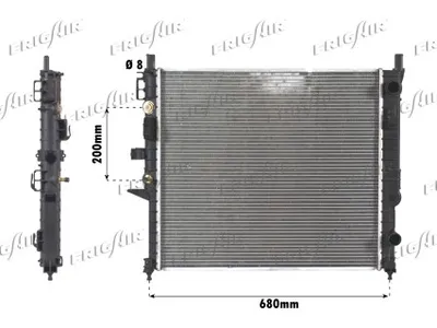 Radiateur, refroidissement du moteur Mercedes-Benz M-CLASS