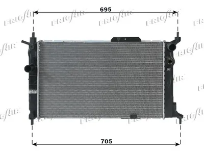 Radiateur, refroidissement du moteur Opel ASTRA F Saloon · Opel ASTRA F Convertible · Opel ASTRA F Hatchback