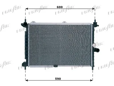 Radiateur, refroidissement du moteur Opel ASTRA F Saloon · Opel ASTRA F Hatchback · Vauxhall ASTRA Mk III Hatchback