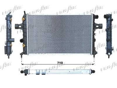 Radiateur, refroidissement du moteur Opel ASTRA G Hatchback · Opel ASTRA G Estate · Opel ASTRA G Saloon
