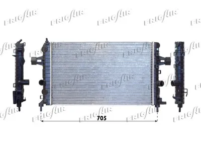 Radiateur, refroidissement du moteur Opel ASTRA H · Opel ASTRA H Estate · Opel ASTRA H GTC