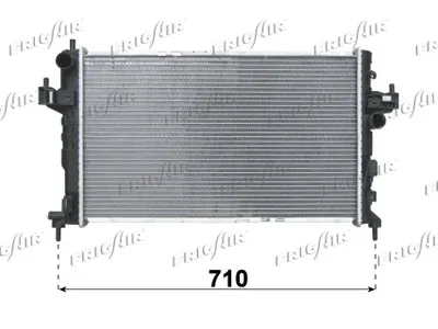Radiateur, refroidissement du moteur Opel CORSA C · Vauxhall CORSA Mk II · Vauxhall CORSAVAN Mk II Hatchback Van