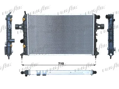 Radiateur, refroidissement du moteur Opel ASTRA G Hatchback · Opel ASTRA G Estate · Opel ASTRA G Saloon