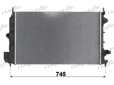 Radiateur, refroidissement du moteur Opel VECTRA C · Opel VECTRA C GTS · Vauxhall VECTRA Mk II