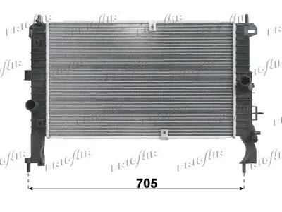 Radiateur, refroidissement du moteur Opel MERIVA A MPV · Vauxhall MERIVA A