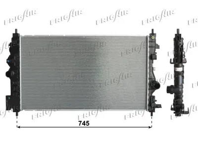 Radiateur, refroidissement du moteur Chevrolet CRUZE · Opel ASTRA J · Vauxhall ASTRA Mk VI