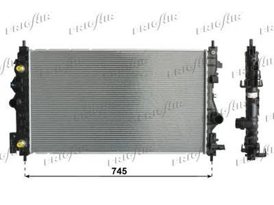 Radiateur, refroidissement du moteur Chevrolet CRUZE · Opel ASTRA J · Vauxhall ASTRA Mk VI