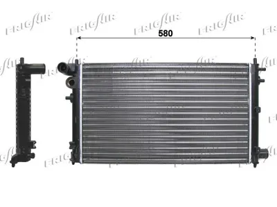 Radiateur, refroidissement du moteur Citroën SAXO · Peugeot 106 II