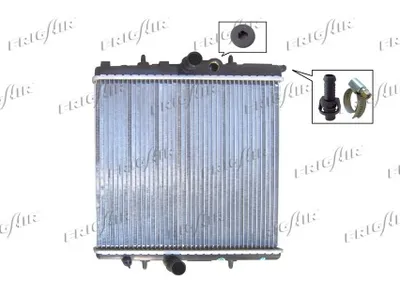Radiateur, refroidissement du moteur Peugeot 206 Hatchback · Peugeot 206 SW