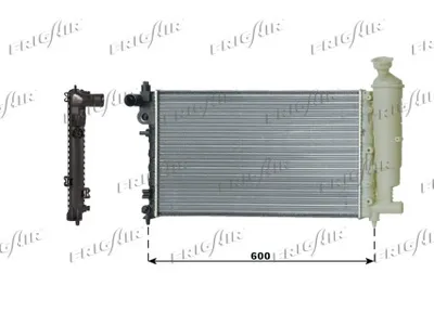 Radiateur, refroidissement du moteur Peugeot 106 I · Citroën SAXO · Peugeot 106 II