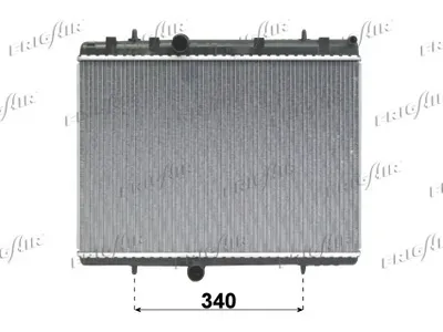 Radiateur, refroidissement du moteur Peugeot 307 · Peugeot 307 SW · Peugeot 307 CC