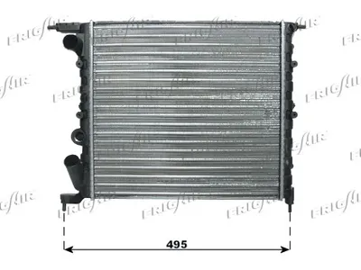 Radiateur, refroidissement du moteur Renault CLIO I · Renault 19 I · Renault 19 I Chamade