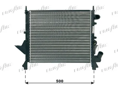 Radiateur, refroidissement du moteur Renault TWINGO I