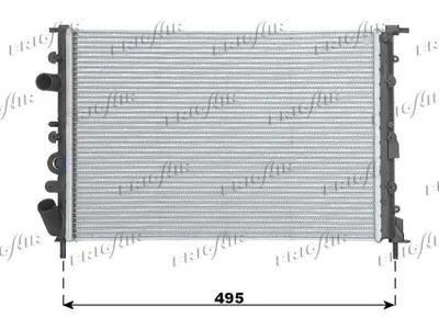 Radiateur, refroidissement du moteur Renault MEGANE I · Renault MEGANE I Coach · Renault MEGANE I Classic