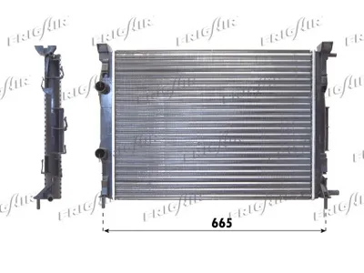 Radiateur, refroidissement du moteur Renault MEGANE II · Renault MEGANE II Coupé-Cabriolet · Renault MEGANE II Saloon