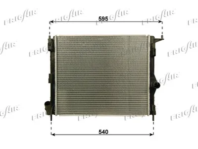 Radiateur, refroidissement du moteur Dacia LOGAN · Dacia LOGAN MCV · Renault LOGAN I Estate