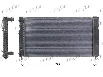Radiateur, refroidissement du moteur Audi A4 B5 · Vw PASSAT B5 · Audi A6 C5