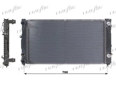 Radiateur, refroidissement du moteur Audi A4 B5 · Vw PASSAT B5 · Audi A6 C5