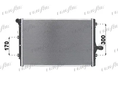 Radiateur, refroidissement du moteur Vw TOURAN · Audi A3 · Vw GOLF V