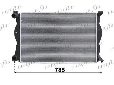 Radiateur, refroidissement du moteur Audi A6 C6 · Audi A6 C6 Avant
