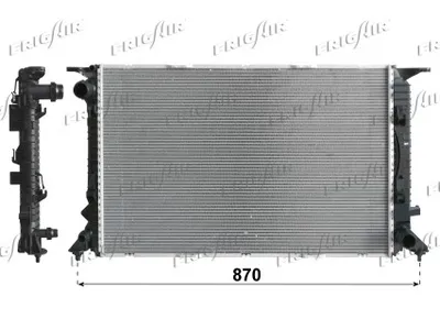 Radiateur, refroidissement du moteur Audi A5 · Audi A4 B8 · Audi A4 B8 Avant