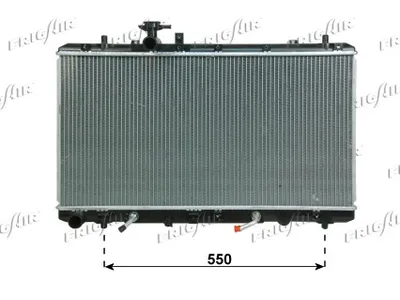 Radiateur, refroidissement du moteur Fiat SEDICI · Suzuki SX4 · Suzuki SX4 Saloon