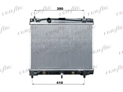 Radiateur, refroidissement du moteur Toyota YARIS