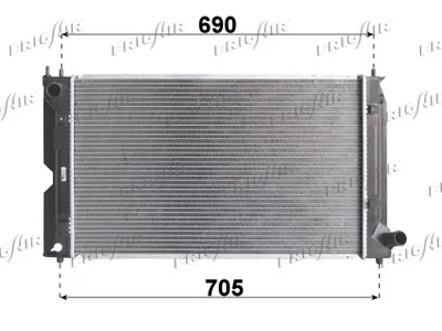 Radiateur, refroidissement du moteur Toyota COROLLA · Toyota COROLLA Saloon · Toyota COROLLA Estate