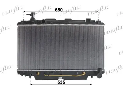 Radiateur, refroidissement du moteur Toyota RAV 4 II