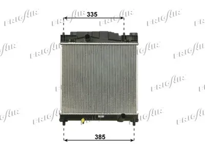 Radiateur, refroidissement du moteur Toyota IQ