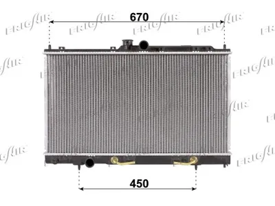 Radiateur, refroidissement du moteur Mitsubishi LANCER VII · Mitsubishi LANCER VII Estate