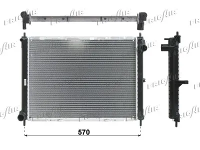 Radiateur, refroidissement du moteur Nissan MICRA III