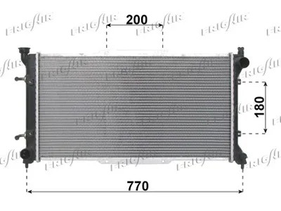 Radiateur, refroidissement du moteur Subaru LEGACY II · Subaru LEGACY II Estate