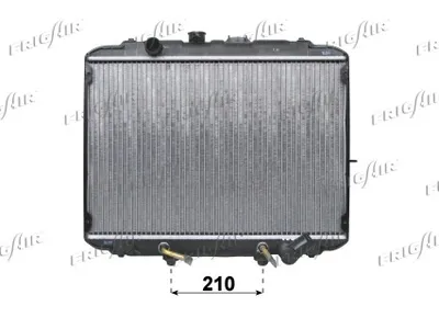 Radiateur, refroidissement du moteur Mitsubishi L 300 III Bus · Mitsubishi L 300 III Van · Hyundai H100 Bus