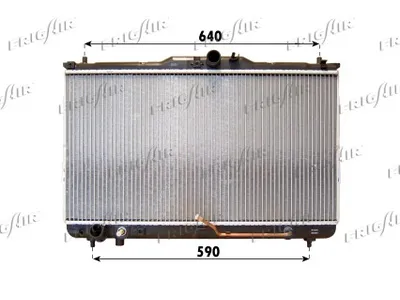 Radiateur, refroidissement du moteur Hyundai SANTA FÉ I