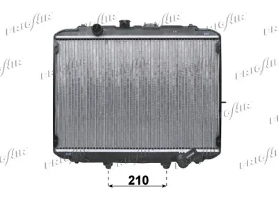 Radiateur, refroidissement du moteur Mitsubishi L 300 III Bus · Mitsubishi L 300 III Van · Hyundai H100 Bus