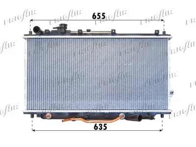 Radiateur, refroidissement du moteur Kia CARENS I MPV