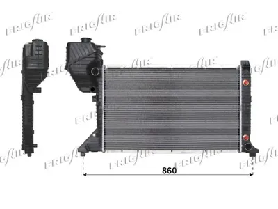 Radiateur, refroidissement du moteur Mercedes-Benz SPRINTER 2-t Platform/Chassis · Mercedes-Benz SPRINTER 2-t Van · Mercedes-Benz SPRINTER 2-t Bus