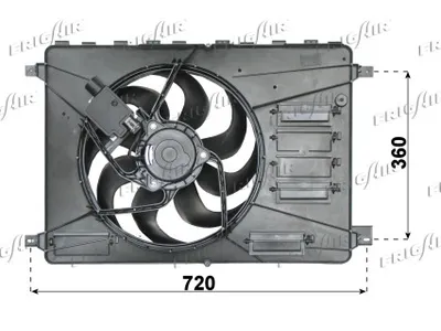 Ventilateur, refroidissement du moteur Ford GALAXY II · Ford S-MAX · Ford MONDEO IV Saloon