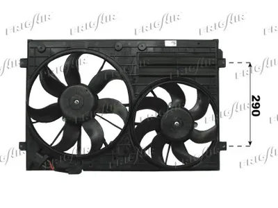 Ventilateur, refroidissement du moteur Vw TOURAN · Audi A3 · Vw GOLF V