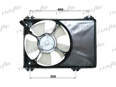 Ventilateur, refroidissement du moteur Suzuki SWIFT III