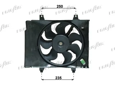Ventilateur, refroidissement du moteur Kia PICANTO I