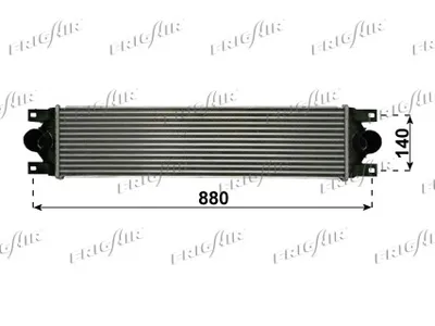 Intercooler, échangeur Renault MASTER II Van · Renault MASTER II Platform/Chassis · Opel MOVANO A Van