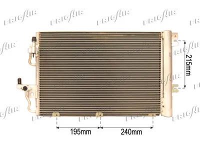 Condenseur, climatisation Opel ASTRA H · Opel ASTRA H Estate · Vauxhall ASTRA Mk V