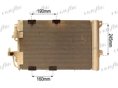 Condenseur, climatisation Opel ASTRA G Hatchback · Opel ASTRA G Estate · Opel ASTRA G Saloon