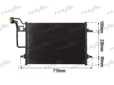Condenseur, climatisation Vw PASSAT B5.5 · Vw PASSAT B5.5 Variant · Skoda SUPERB I
