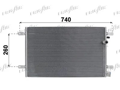 Condenseur, climatisation Audi A6 C6 · Audi A6 C6 Avant · Audi A6 Allroad C6