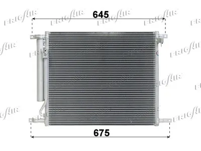 Condenseur, climatisation Chevrolet AVEO / KALOS Hatchback
