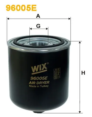 Séchoir à air, système d'air comprimé WIX FILTERS 96005E